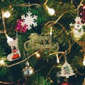 Bombki do malowania drewniane zawieszki + farby DIY